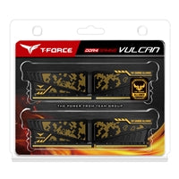 Team T-Force Vulcan TUF Gaming Alliance 16GB (2 x 8GB) DDR4 3600MHz DIMM System Gaming Memory Team T-Force Vulcan TUF Gaming Alliance 16GB (2 x 8GB) DDR4 3600MHz DIMM System Gaming Memory